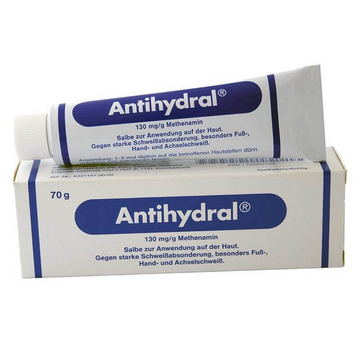 Antihydral ointment, 70 g - Excessive foot hand sweating