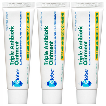 First Aid Triple Antibiotic Ointment 1oz Tube -3 Pack