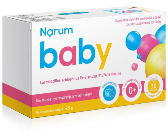 Narum Baby PROBIOTIC FOR CHILDREN FROM THE FIRST DAYS