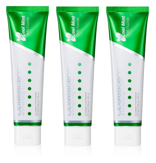 3 x Opalescence Whitening toothpaste with fluoride Cool Mint 100ml