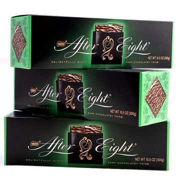 3x Nestle after Eight, Dark Mint Thins 3 x 300G/10.5Oz