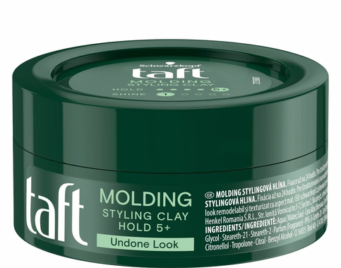 3X Schwarzkopf Taft Molding Clay Hair Ultra Strong Fixing 75 Ml