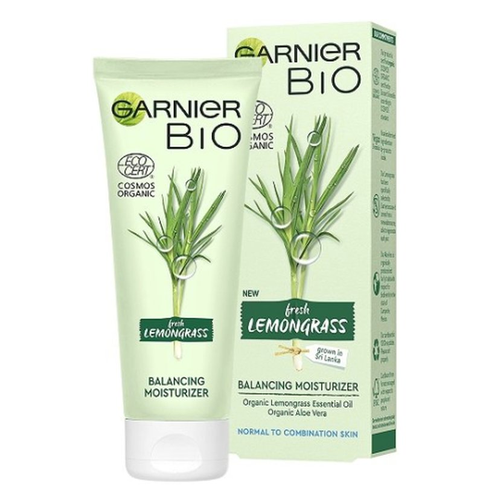Garnier BIO Lemongrass Balancing Moisturizer for Face 50 Ml Hydrates the Skin