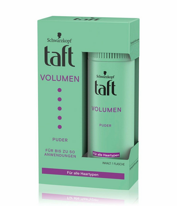 2X Schwarzkopf Taft VOLUME Hair POWDER Ultra Control 10G Vegan Formula