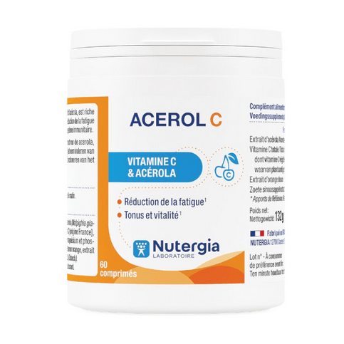 Acerol C tablets - NUTERGIA - OzHealthStandard
