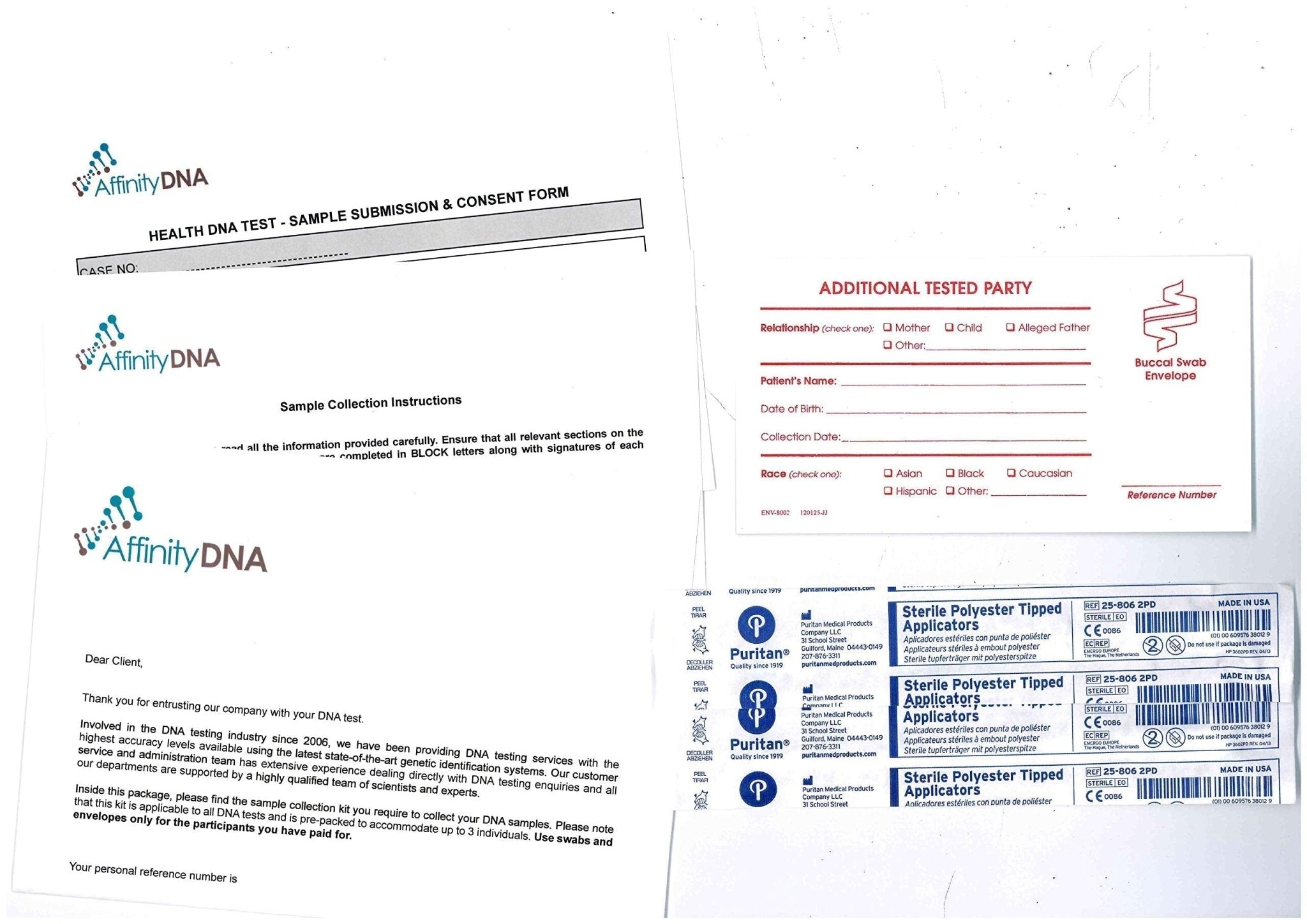 AffinityDNA Oral Microbiome Test Kit | Oral Bacteria Test for Dental Health | at Home Cheek Swab Sample Collection Kit | Results in 10-15 Working Days | No Extra Fees - OzHealthStandard