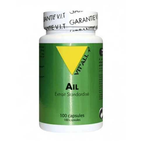 Ail 500mg Extrait standardisé 100 capsules VIT'ALL+ - OzHealthStandard