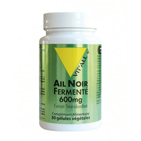 Ail Noir Fermenté Bio 600mg 30 gélules VIT'ALL+ - OzHealthStandard