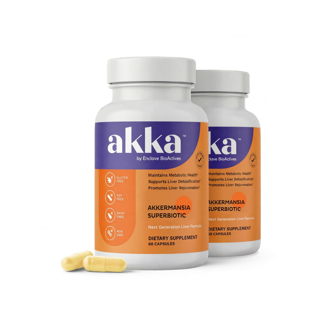 Akkermansia Probiotic Liver Cleanse Detox & Repair - Liver Health Supplement for Energy, Digestion & Metabolism with Akkermansia Muciniphila (AKKA Superbiotics), - OzHealthStandard
