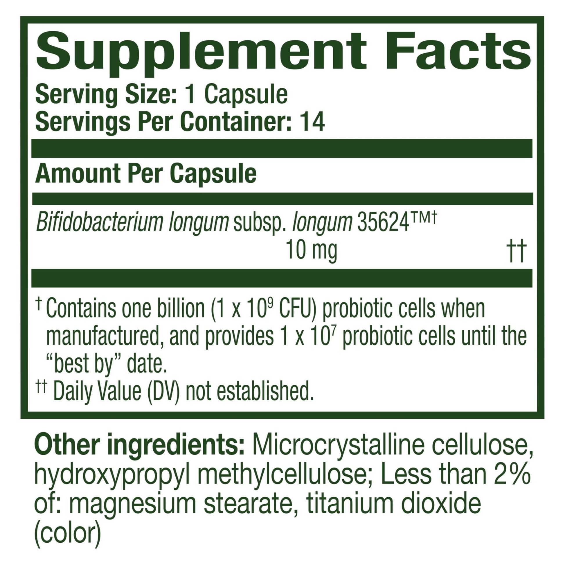 Align Probiotic, 24/7 Digestive Support*§, Probiotics for Women and Men, Probiotics for Digestive Health, Men and Womens Probiotic Capsules Help Relieve Occasional Bloating & Gas*, 14 Capsules - OzHealthStandard