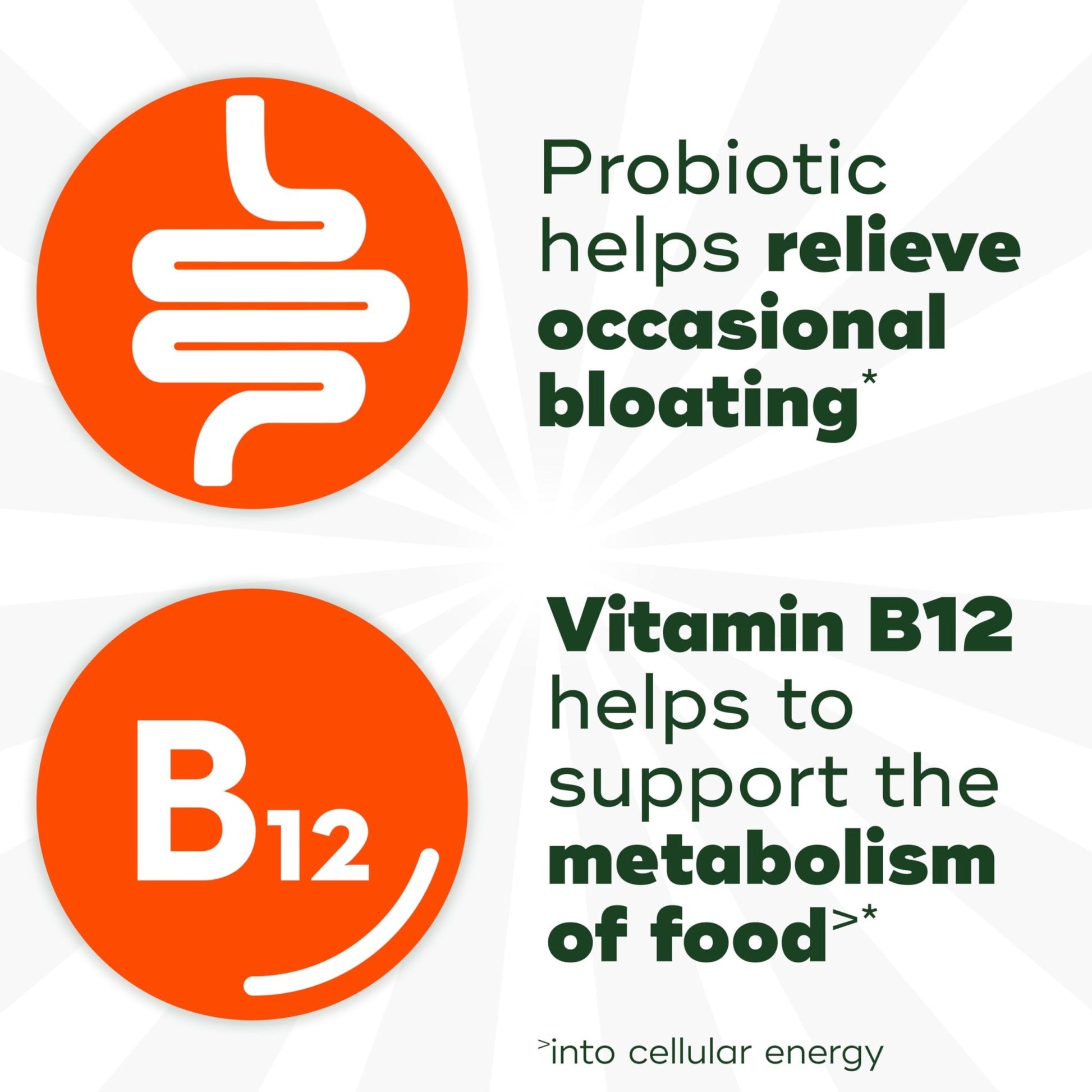 Align Probiotic, Bloating Relief + Food Digestion, Probiotics for Women and Men, Probiotic Helps Soothe Occasional Bloating*, With Vitamin B12 to Help Break Down Food into Cellular Energy*,60 Gummies - OzHealthStandard
