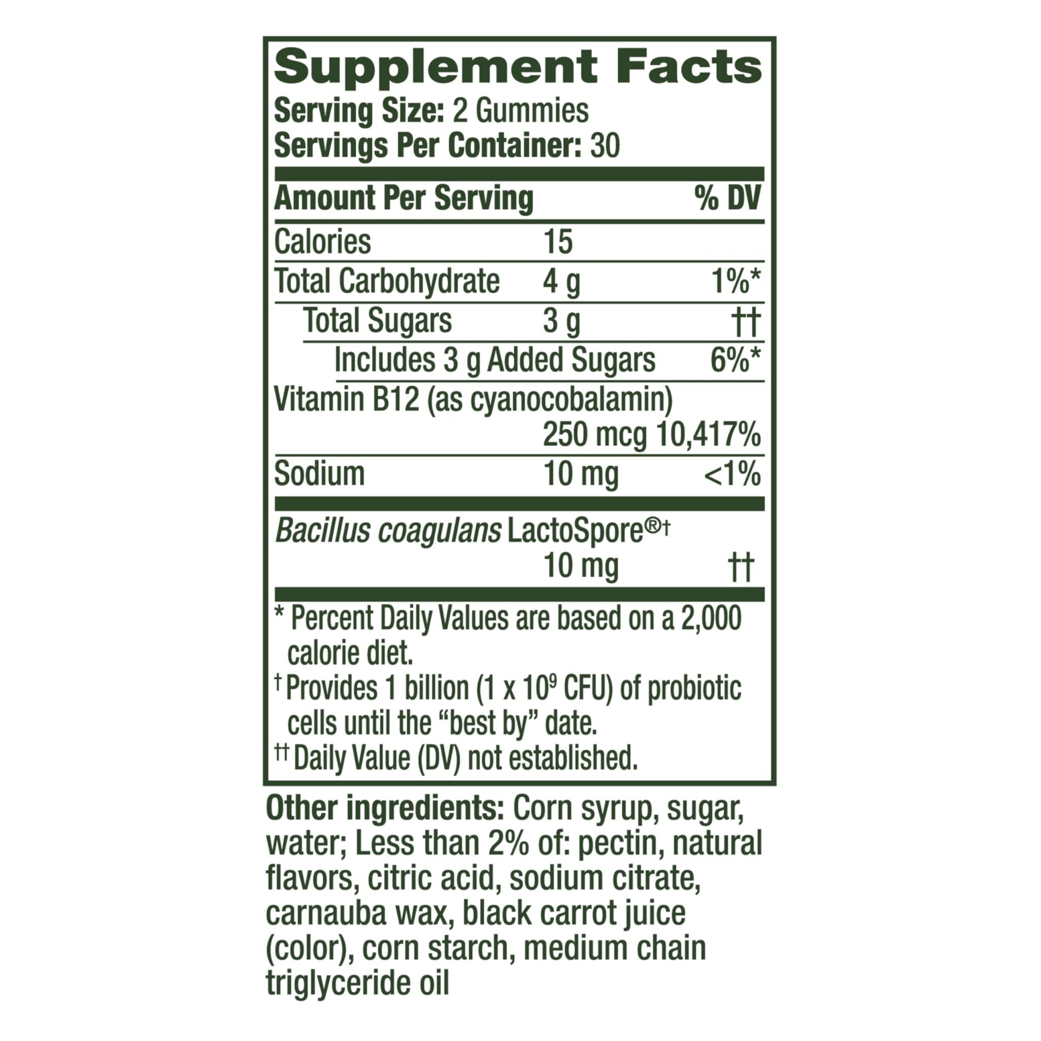 Align Probiotic, Bloating Relief + Food Digestion, Probiotics for Women and Men, Probiotic Helps Soothe Occasional Bloating*, With Vitamin B12 to Help Break Down Food into Cellular Energy*,60 Gummies - OzHealthStandard
