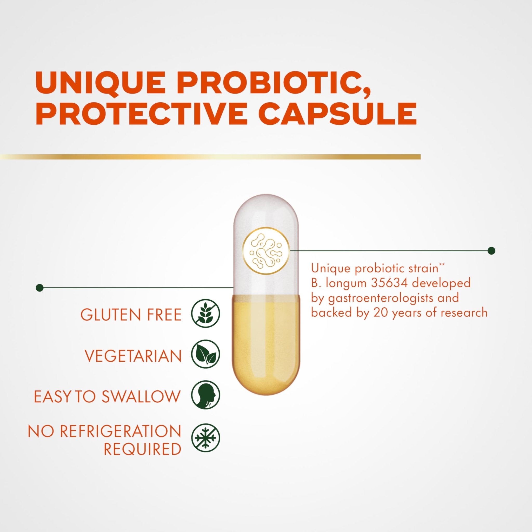 Align Probiotic, Pro Formula, Probiotics for Women and Men, Probiotics for Digestive Health, Men and Womens Probiotic Capsules Help Relieve Occasional Bloating & Gas*, 30 Capsules - OzHealthStandard