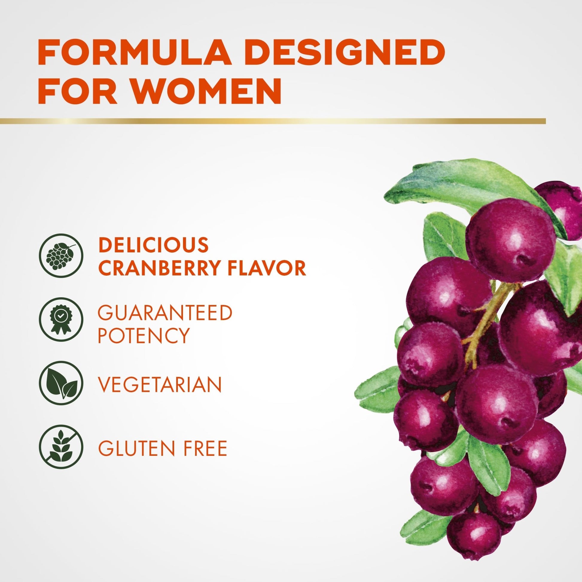 Align Probiotic, Women's Dualbiotic, Womens Probiotic Gummies, Prebiotics and Probiotics for Women, with Cranberry for Urinary Tract Health*, Cranberry Flavor, 90 Gummies - OzHealthStandard