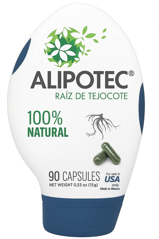 Alipotec Tejocote Root 100% Natural - 90 Caps 3 Month Supply Made in USA - OzHealthStandard