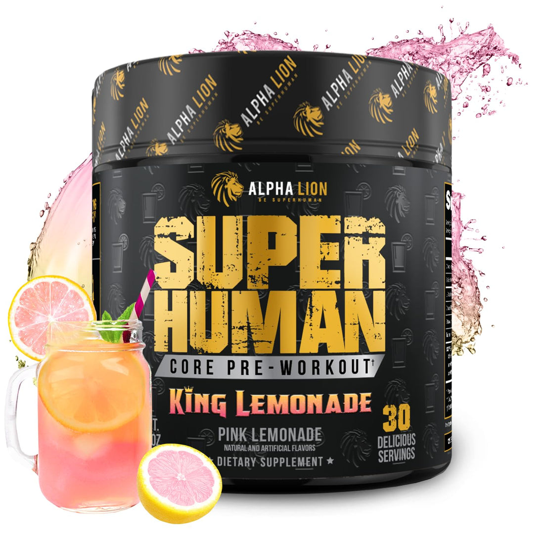 ALPHA LION Core Pre Workout with Creatine for Performance, Beta Alanine for Muscle, L-Citrulline for Pump & Tri-Source Caffeine for Sustained Energy - OzHealthStandard