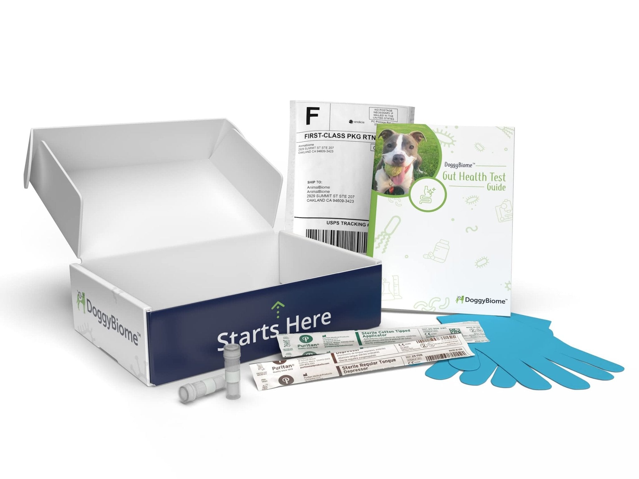AnimalBiome Dog Gut Health Test – DoggyBiome At Home Stool Testing Kit, Canine Fecal Analysis for Digestive Issues, Diarrhea & Allergy Insights w/Personalized Report & Custom Plan (Dogs in US) - OzHealthStandard