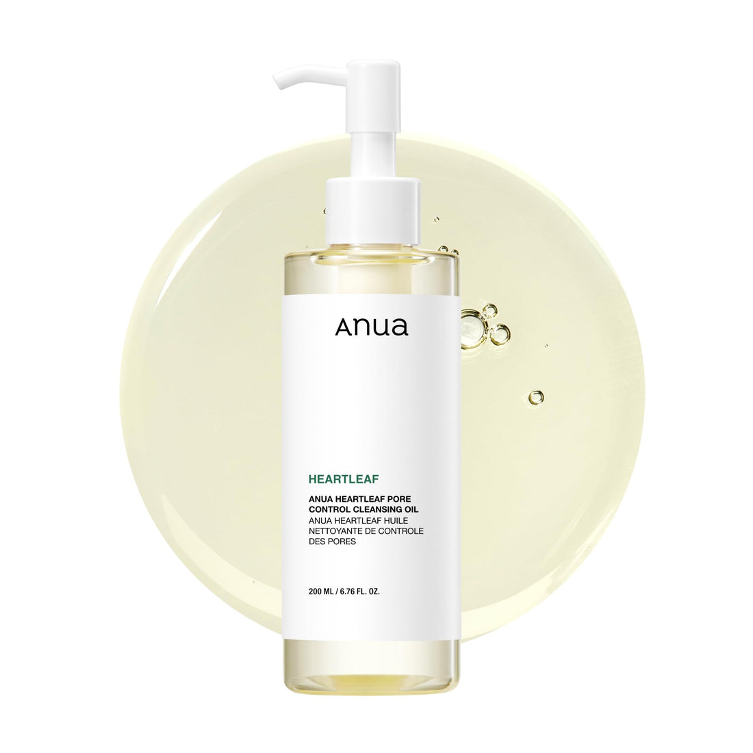 Anua Heartleaf Pore Control Cleansing Oil, Pore Cleanser, Sebum Care, Gentle Melting Oil Cleanser for Face, Safe For All Skin Type - OzHealthStandard