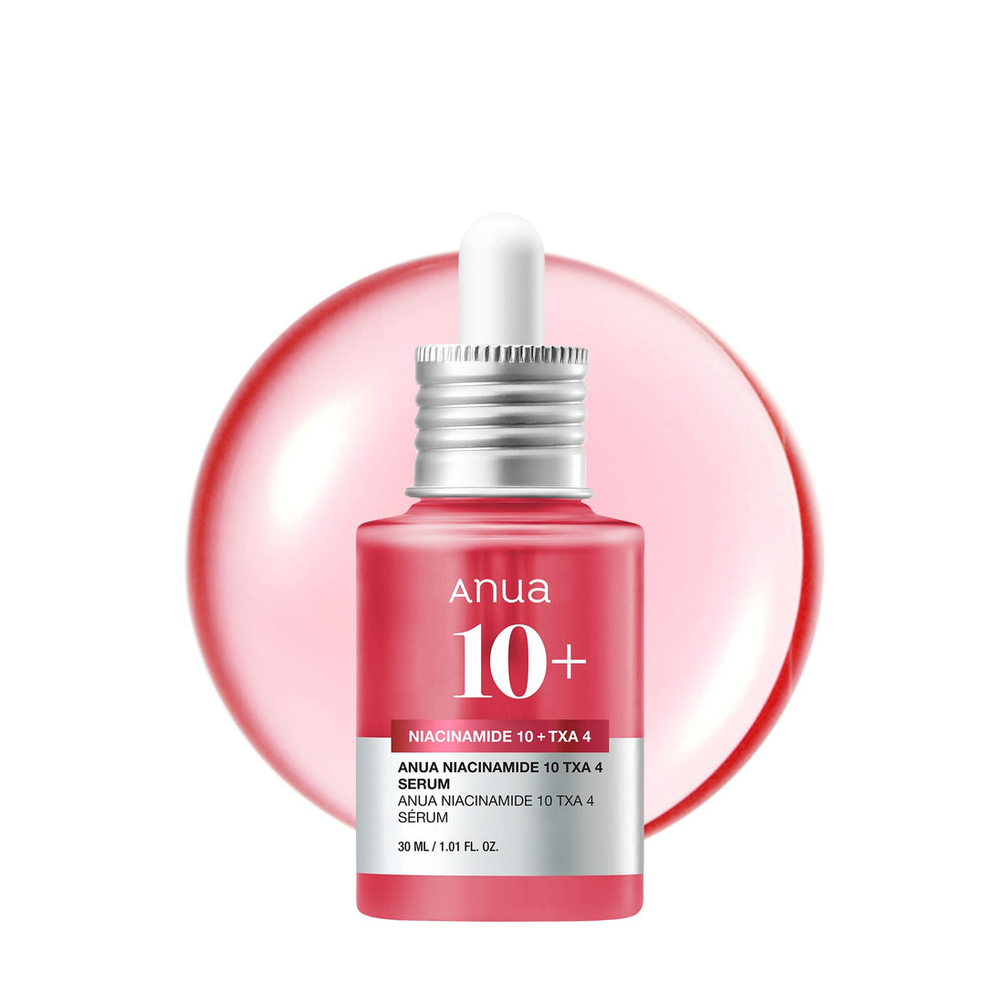 Anua Niacinamide 10 + TXA 4 Serum, Dark Spot Care, Hyaluronic Acid, Tranexamic Acid - OzHealthStandard