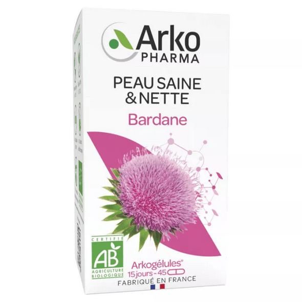 Arkocaps Bardane Peau Saine et Nette Bio - OzHealthStandard