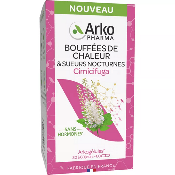 Arkocaps Cimicifuga Menopause 60 capsules - OzHealthStandard
