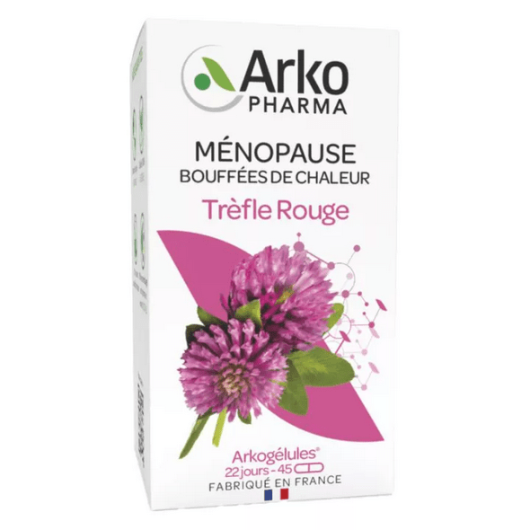 Arkocaps Trèfle Rouge Menopause Bouffées de Chaleur 45 capsules - OzHealthStandard