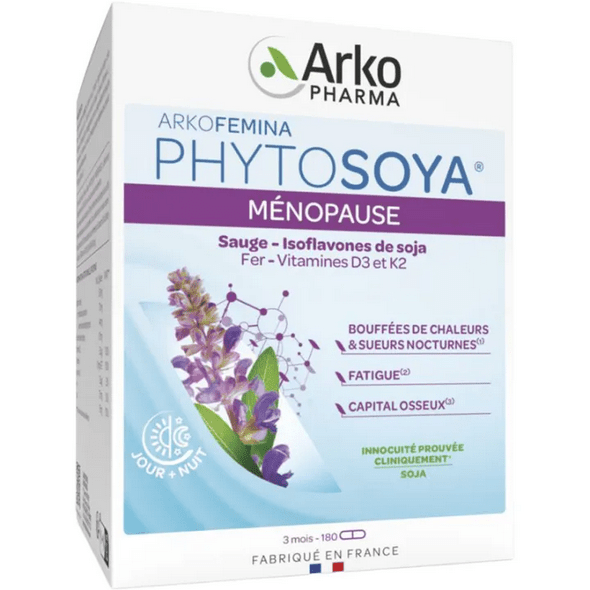 Arkopharma Phyto Soya Menopause 180 Capsules - OzHealthStandard