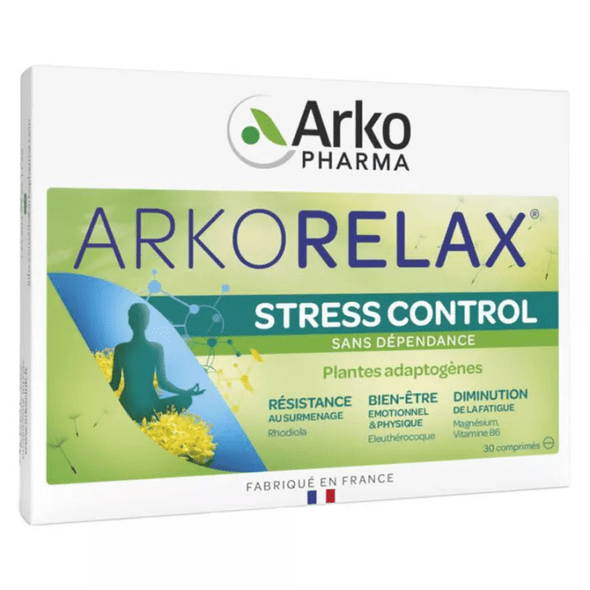 Arkorelax Stress Control Sérénité 30 tablets - OzHealthStandard