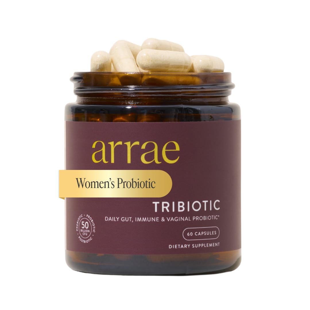 Arrae Tribiotic, Probiotics for Women, Support for Vaginal pH Balance, Gut, Immune, and Feminine Health, Prebiotics, - OzHealthStandard