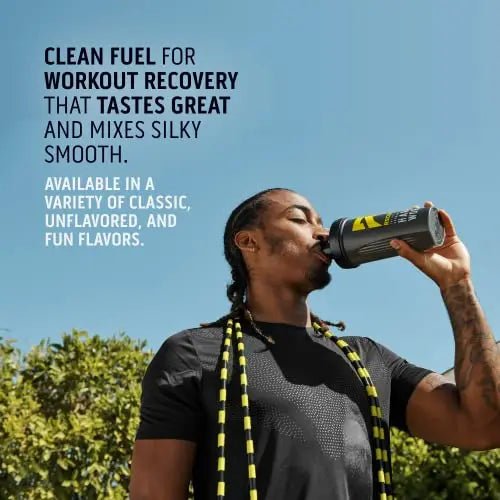 Ascent 100% Whey Protein Powder - Post Workout Whey Protein Isolate, Zero Artificial Flavors & Sweeteners - OzHealthStandard