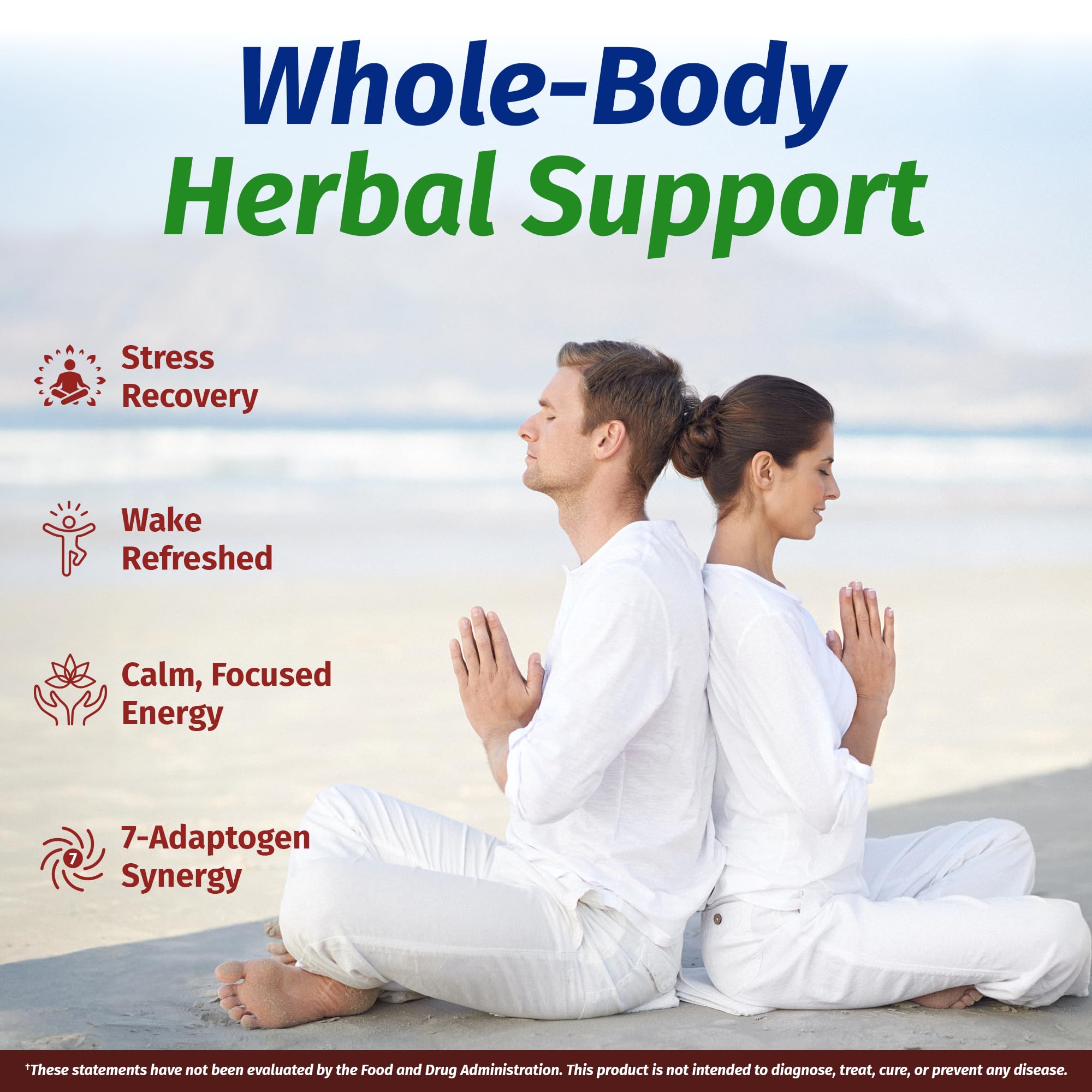 Ashwagandha Complex Adrenal Support Supplement for Stress Relief, Cortisol Balance, Energy & Focus, Mood Support, 35% Withanolides, 60 Vegan Capsules - OzHealthStandard