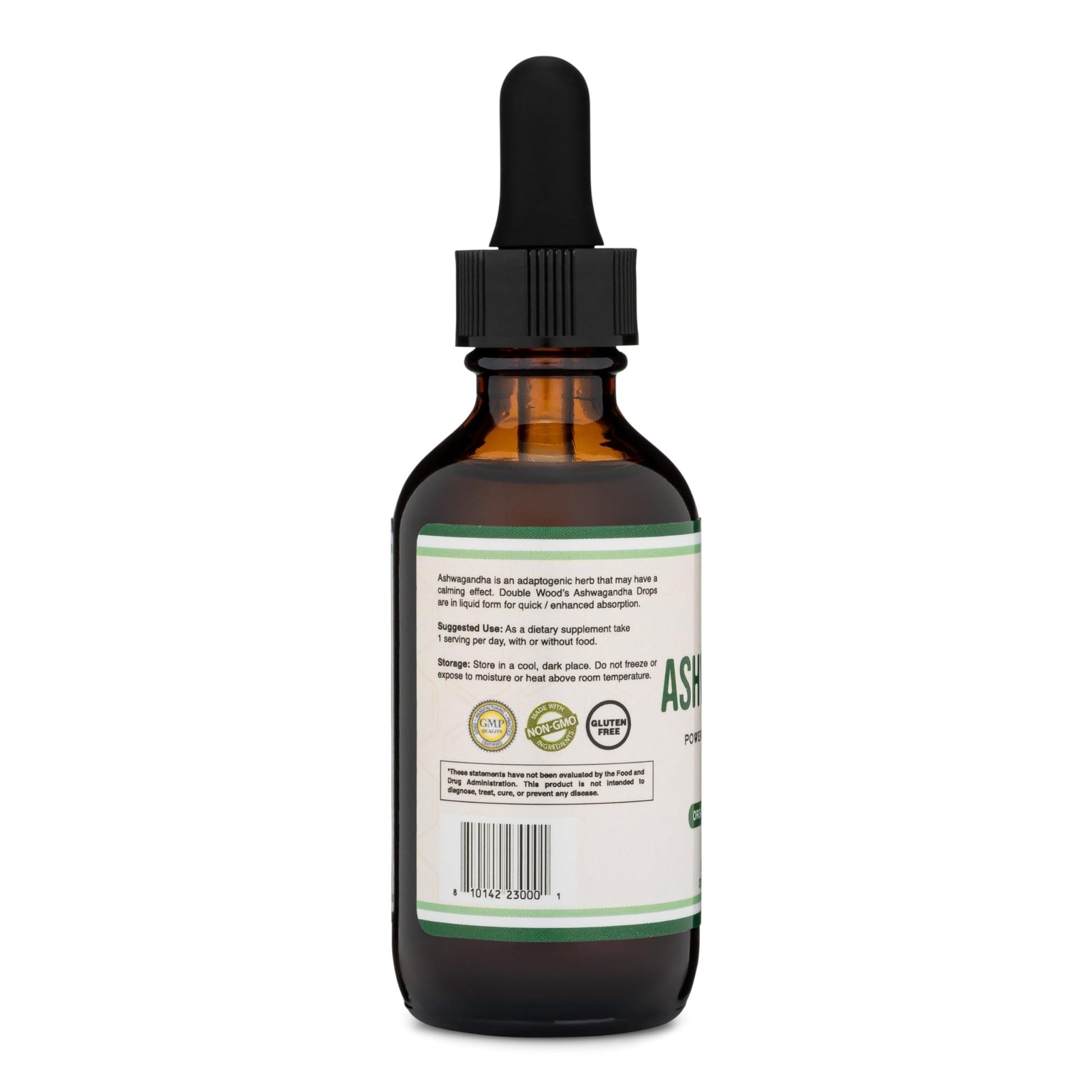 Ashwagandha Organic Drops for Stress Relief (1,200mg, 60 Servings) Ashwagandha Tincture for Adrenal Support and Cortisol Manager - OzHealthStandard