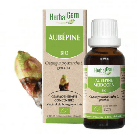 Aubépine BIO Macérat mère bourgeons Flacon 30 ml HERBALGEM - OzHealthStandard