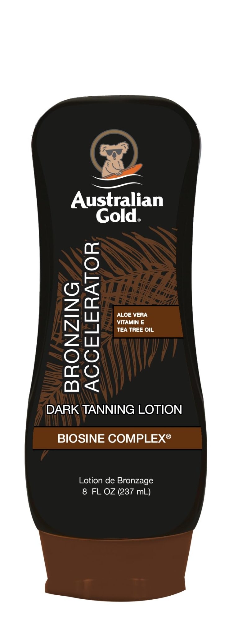 Australian Gold Dark Tanning Accelerator Lotion With Bronzer, 8 Ounce, New Package Same Formula, B003GX5SSC - OzHealthStandard