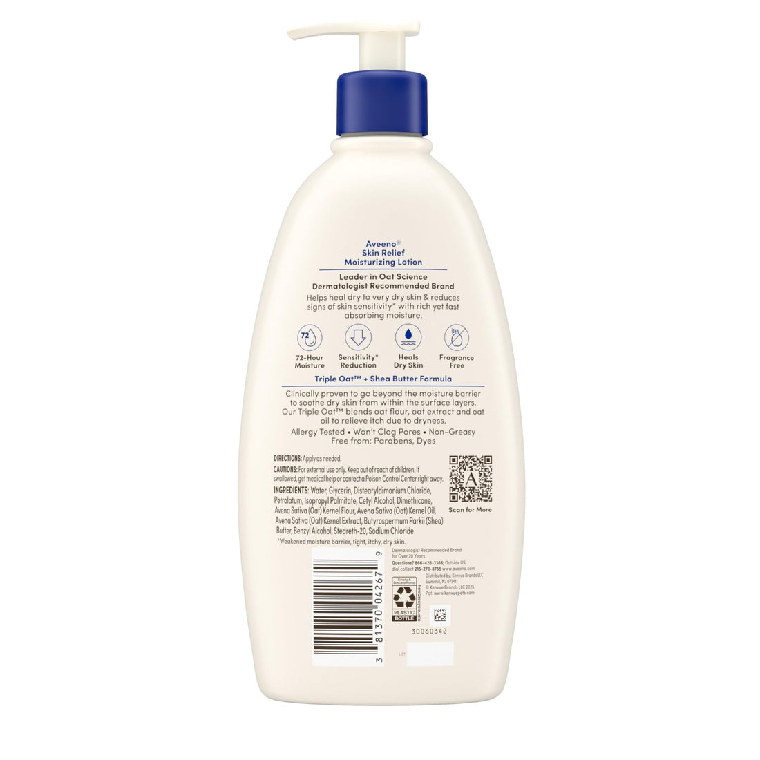 Aveeno Skin Relief Moisturizing Lotion Heals Very Dry, Sensitive Skin, Fast-Absorbing Body - OzHealthStandard