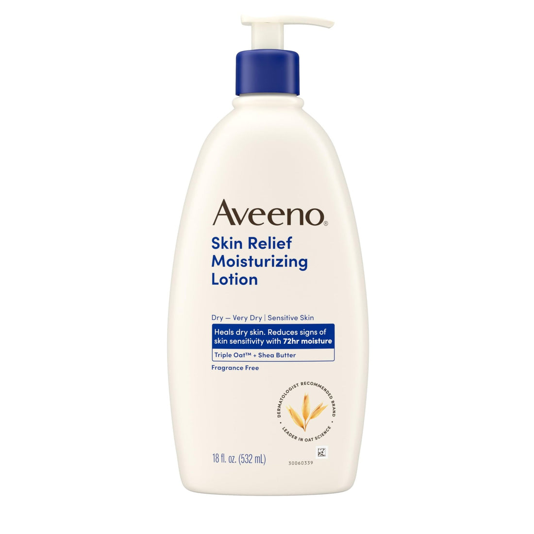 Aveeno Skin Relief Moisturizing Lotion Heals Very Dry, Sensitive Skin, Fast-Absorbing Body - OzHealthStandard