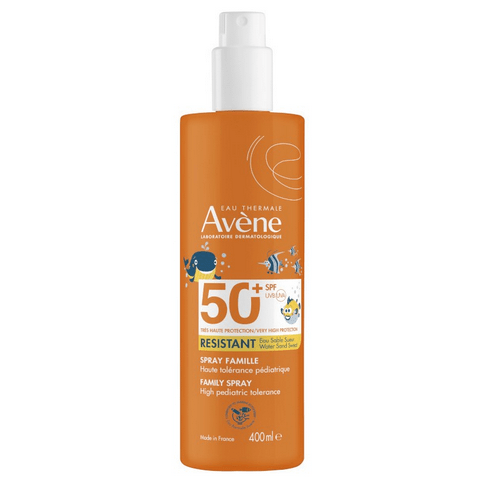 AVENE Sun spray family 400ml SPF 50+ high pediatric tolerance - OzHealthStandard