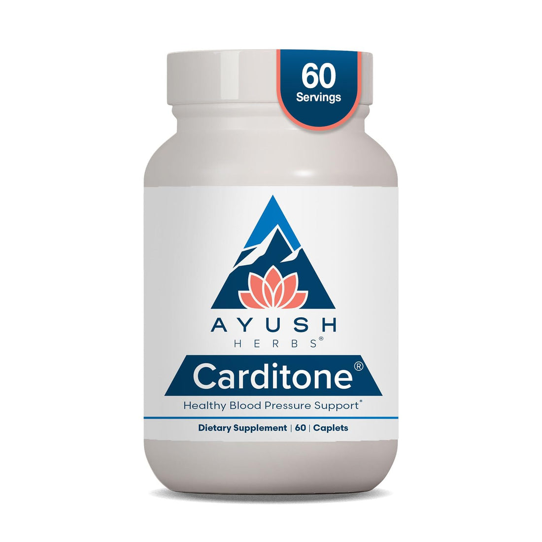 Ayush Herbs Carditone - Natural Heart Health Supplement for Women & Men, BP Formula, Holistic Heart Support with Rauwolfia, Arjuna, Calcium - OzHealthStandard