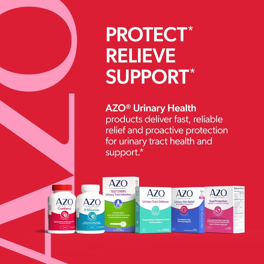 AZO Cranberry Urinary Tract Health Gummies Dietary Supplement, 2 Gummies = 1 Glass of Cranberry Juice, Helps Cleanse & Protect - OzHealthStandard