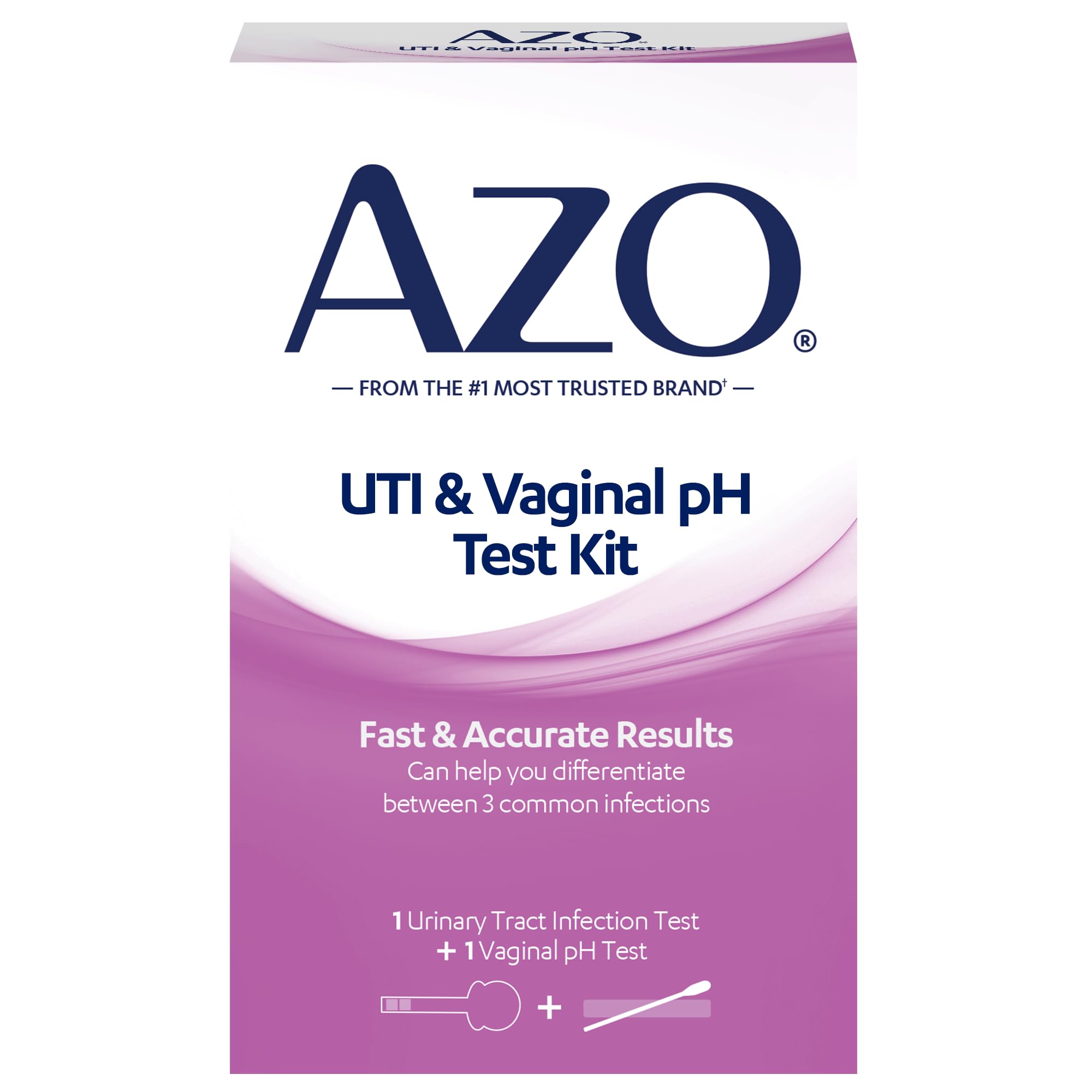 AZO Dual Protection Urinary & Vaginal Probiotic + UTI & Vaginal pH Test Kit (30 Count) - OzHealthStandard
