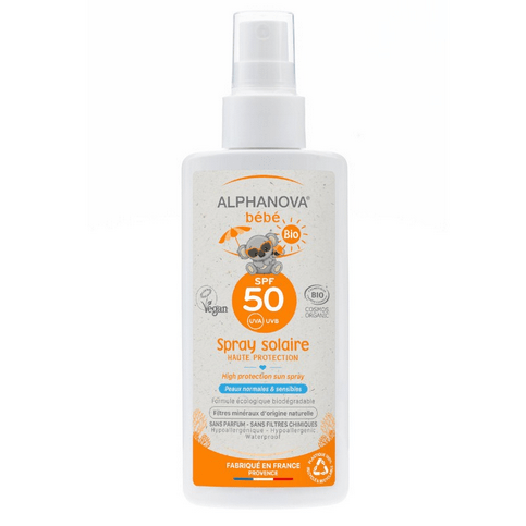 Baby Sun Spray SPF 50 - ALPHANOVA - OzHealthStandard
