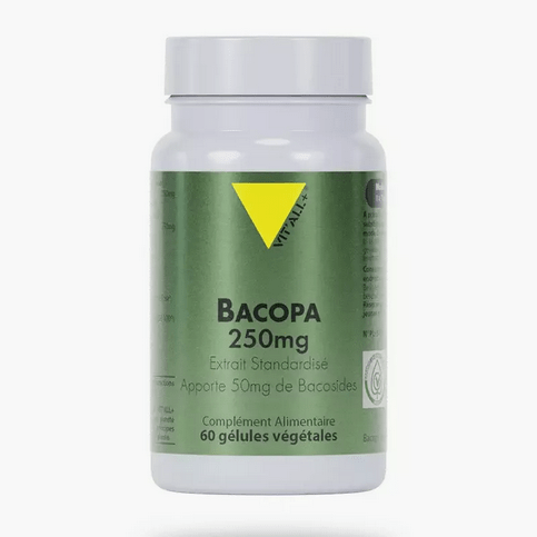Bacopa Extrait standardisé 60 comprimés VIT'ALL+ - OzHealthStandard