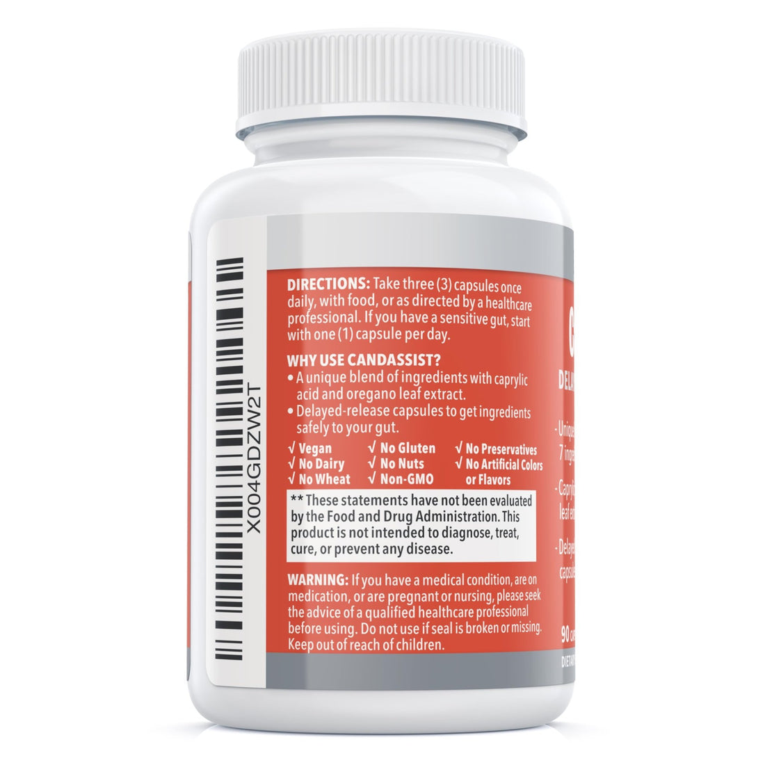 Balance ONE Candida Cleanse & Yeast Support Complex – Caprylic Acid, Undecylenic Acid, Berberine & Oregano Leaf – Gut Flora Balance for Women & Men - OzHealthStandard