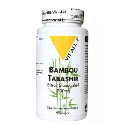Bambou Tabashir BIO Extrait standardisé 200 mg 60 gélules VIT'ALL+ - OzHealthStandard