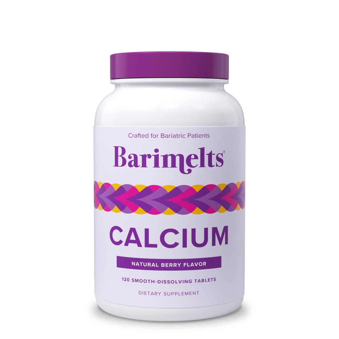 BariMelts Calcium Citrate with Vitamin D3 & Magnesium, 120 Smooth-Dissolving Tablets (1-Month Supply), Bariatric Calcium Supplements - OzHealthStandard