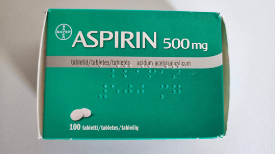 BAYER aspirin 500mg - 100 Tabs - Pain Relief - Made in Germany - OzHealthStandard