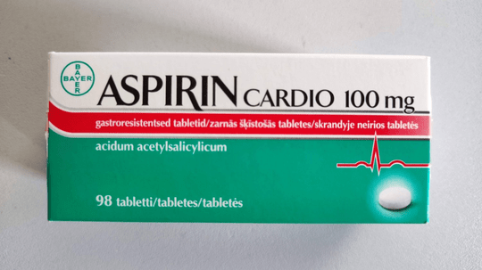 BAYER aspirin cardio 100mg/98Tab. Heart Health Care Gastro Resistant - OzHealthStandard