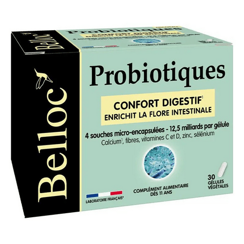 Belloc probiotics: digestive comfort - 30 vegetable capsules - OzHealthStandard