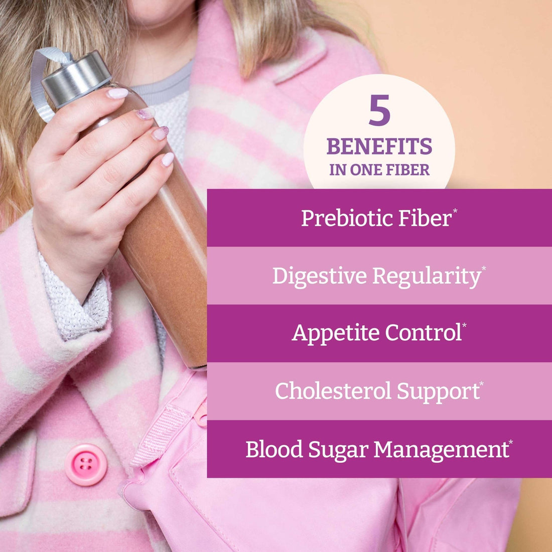 BENEXIA Chiamucil Prebiotic Chia Fiber Supplement Powder – for Appetite Control & Digestive Health – Chia Fiber & Chicory Root (Inulin) – Gluten & Sugar Free, Vegan - OzHealthStandard