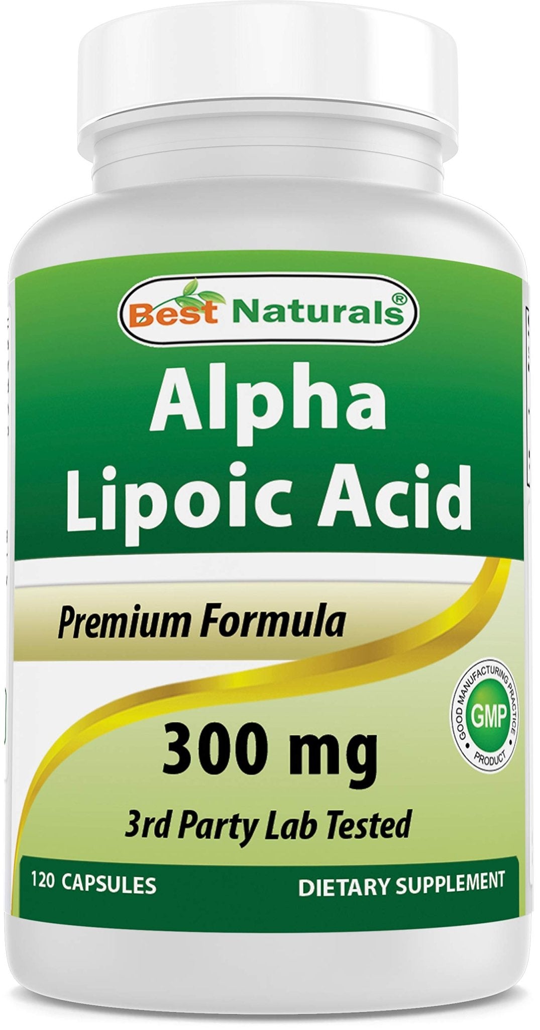 Best Naturals Alpha Lipoic Acid 300 mg 120 Capsules - OzHealthStandard